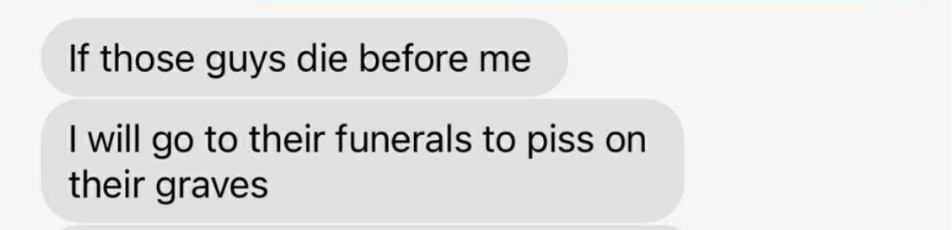 Text message screenshot 2